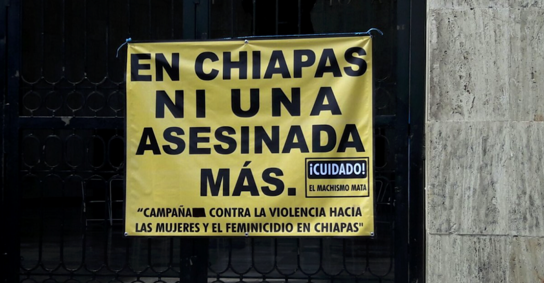 Aumentan feminicidios en Chiapas