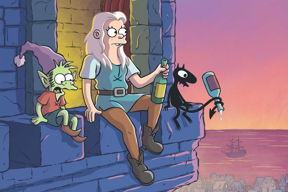 Matt Groening comparte las primeras imágenes de su nueva serie para Netflix
