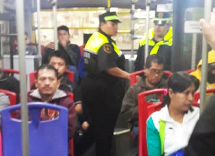 Vigilan en Mexibús seguridad de pasajeros