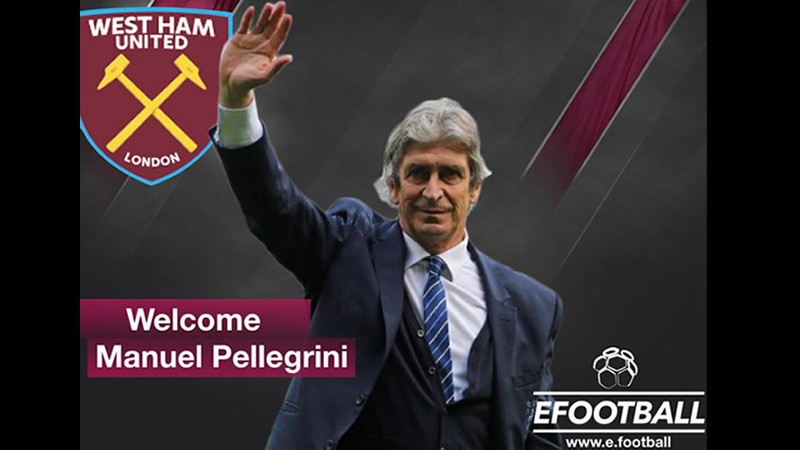 Manuel Pellegrini, nuevo entrenador del West Ham
