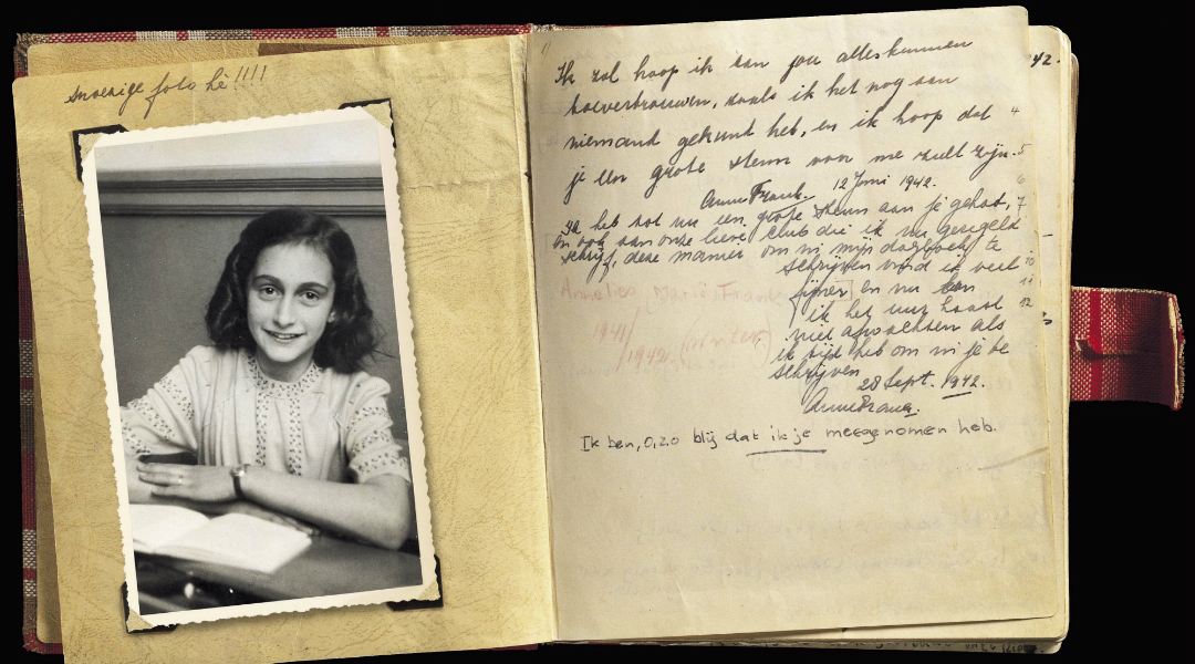 Páginas inéditas del diario de Ana Frank muestran su curiosidad por el sexo