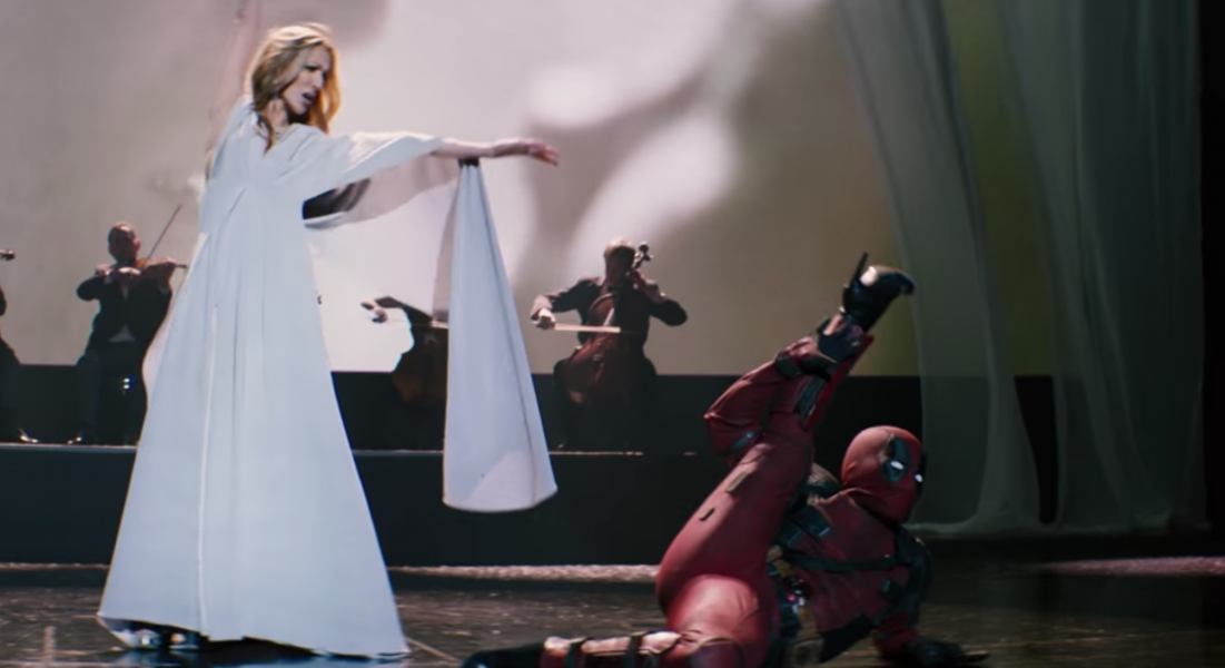 Deadpool protagoniza nuevo video de Celine Dion