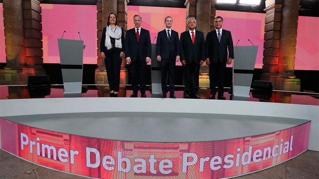 Segundo debate presidencial durará menos tras renuncia de Margarita Zavala