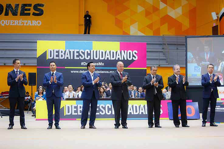 ¿Qué pasó en el debate queretano?