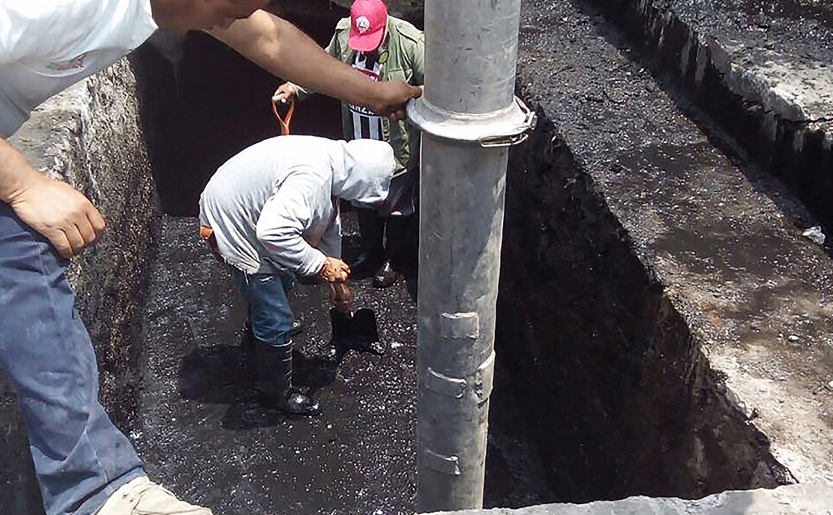 Refuerzan capacidad de desalojo de aguas pluviales en San Mateo Atenco