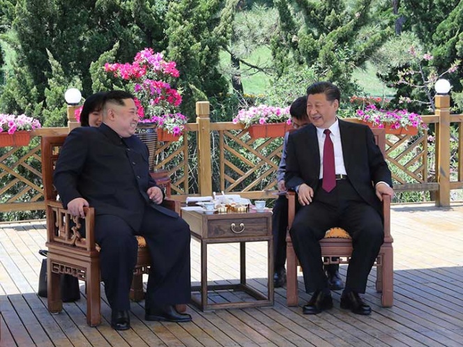 Líder de Corea del Norte, Kim Jong-un, realiza visita sorpresa a China