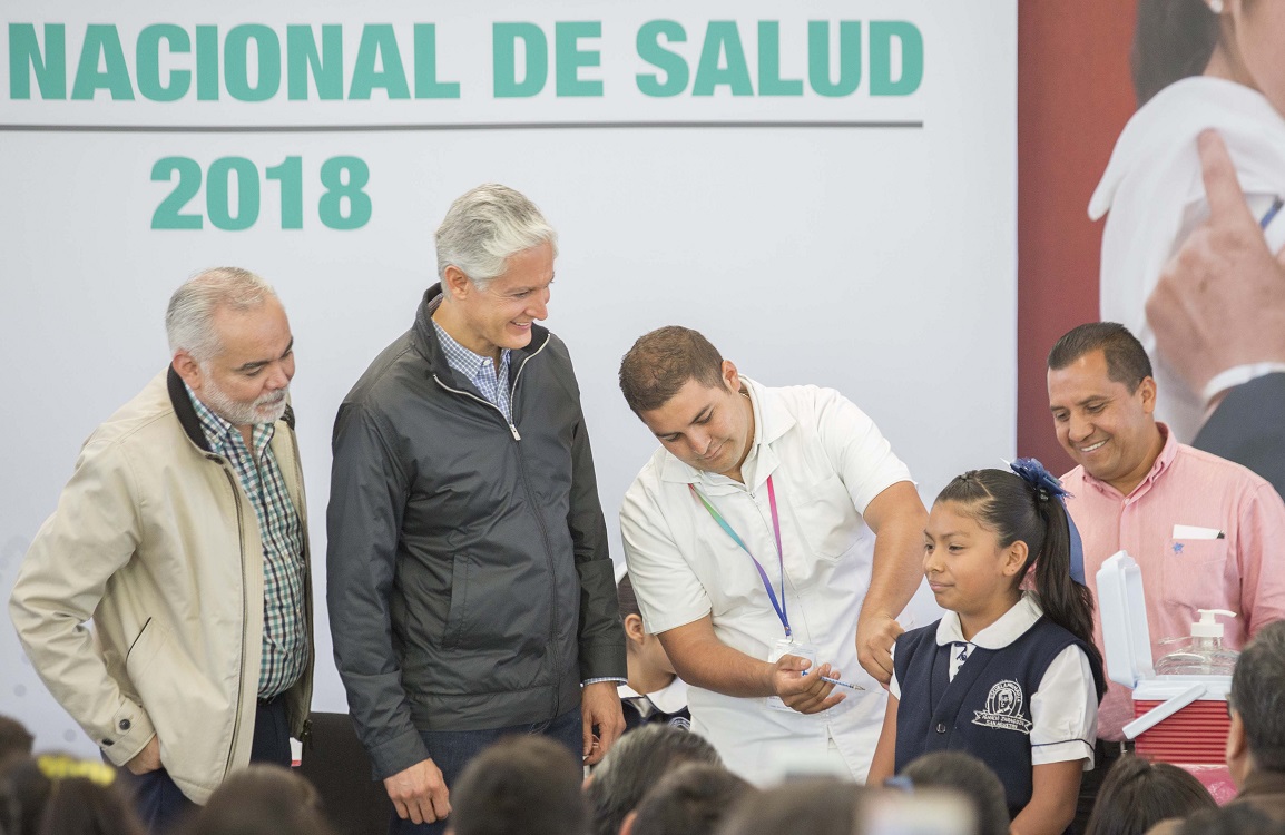 Da inicio en el Edomex Segunda Semana Nacional de Salud 2018