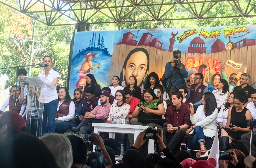 Presenta Claudia Sheinbaum Innovación y Esperanza con los jóvenes de la CdMx