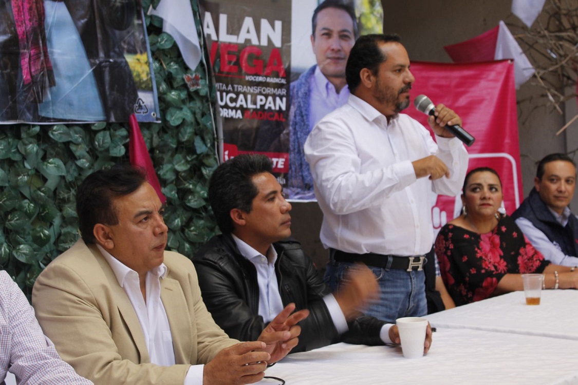 Vía Radical cierra filas contra la violencia que viven sus candidatos también ciudadanos mexiquenses