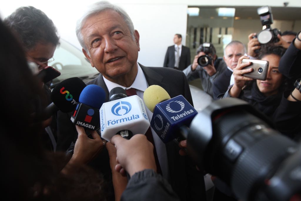 Vengo con ánimo de conciliar: López Obrador en encuentro con empresarios