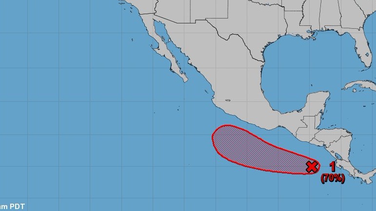 Se forma tormenta tropical ‘Aletta’ frente a costas del Océano Pacífico