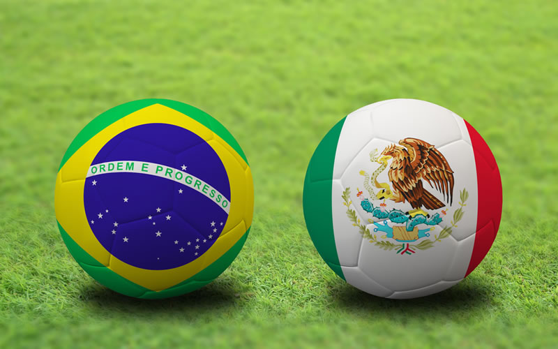 México se enfrentará a Brasil en octavos de final en el Mundial Rusia 2018