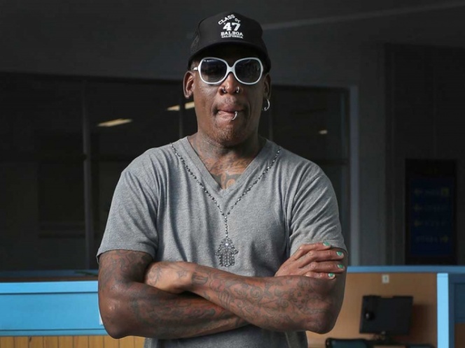 Exbasquetbolista Dennis Rodman, invitado especial a la cumbre Trump-Kim