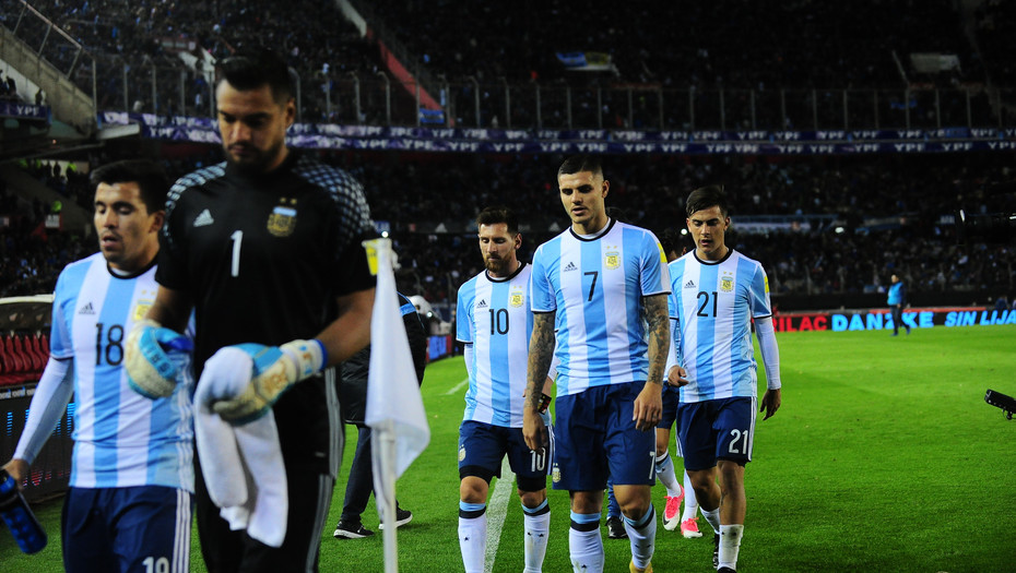 Argentina tiene un pie fuera del mundial