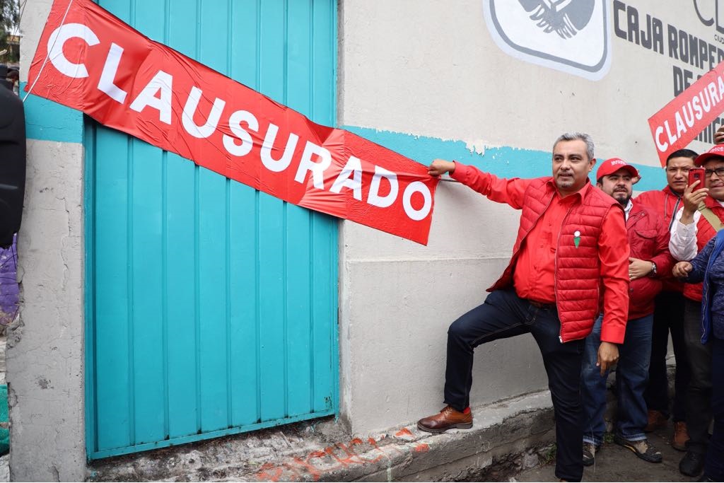 Clausura Isidro Moreno pozos de Chiconautla que llevan agua a la CDMX