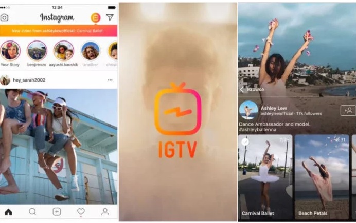 IGTV de Instagram, la nueva app que quiere competir con YouTube