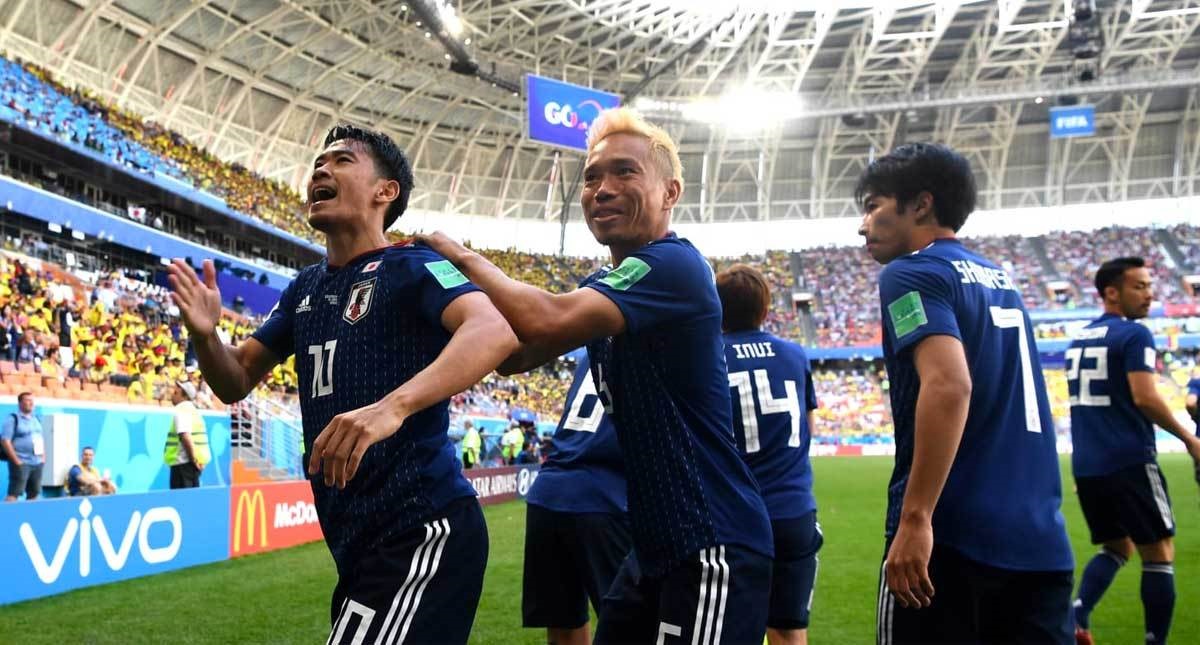 Sorprende Japón y vence a Colombia 2-1