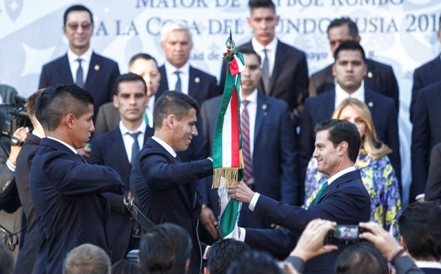 Peña Nieto desea éxito al Tri en Mundial: “Confiamos en ustedes”