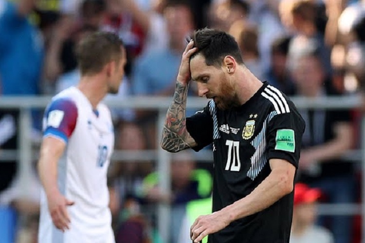 Ni con Messi logra ganar Argentina; empata 1-1 con Islandia