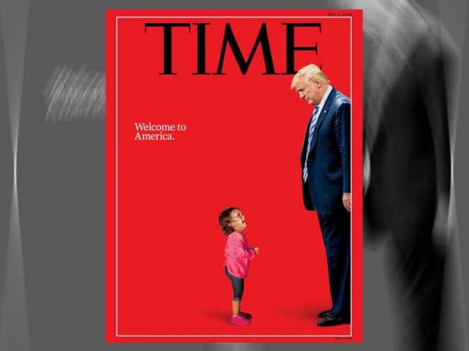 ‘Time’ dedica su portada a Trump y niña migrante