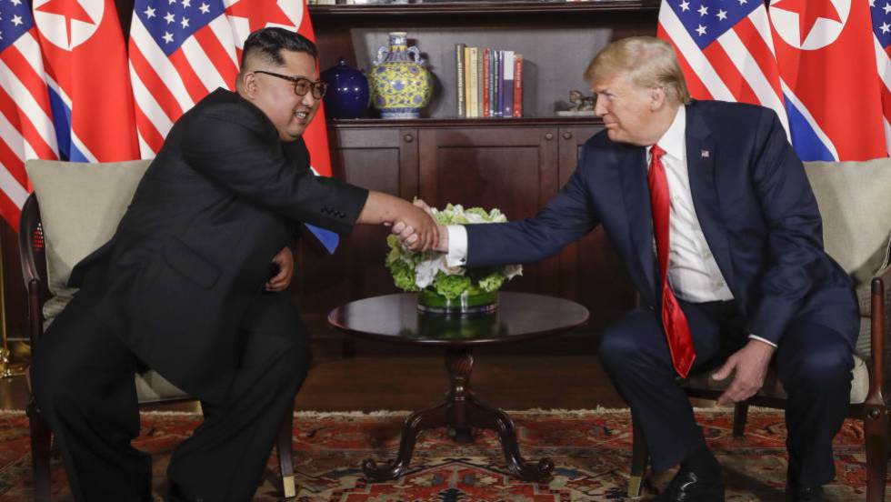 Trump y Kim Jong-un firman acuerdo para desnuclearizar a Norcorea