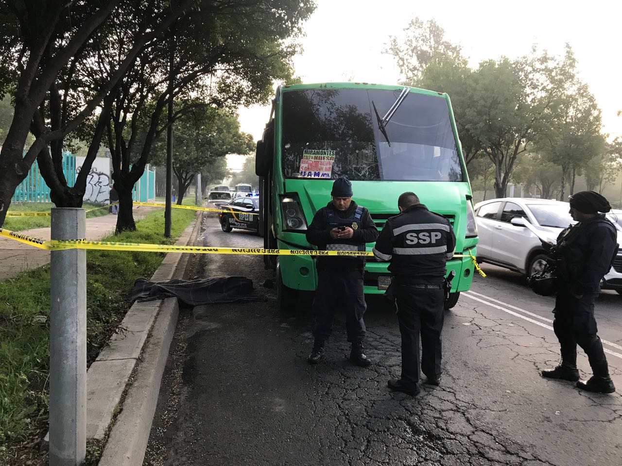Pasajero mata a presunto asaltante de microbús en Iztapalapa