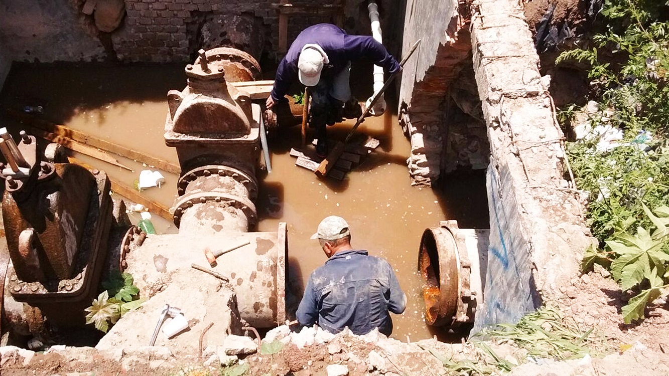 Dará CAEM mantenimientoa la red de distribución de agua potable en Ecatepec