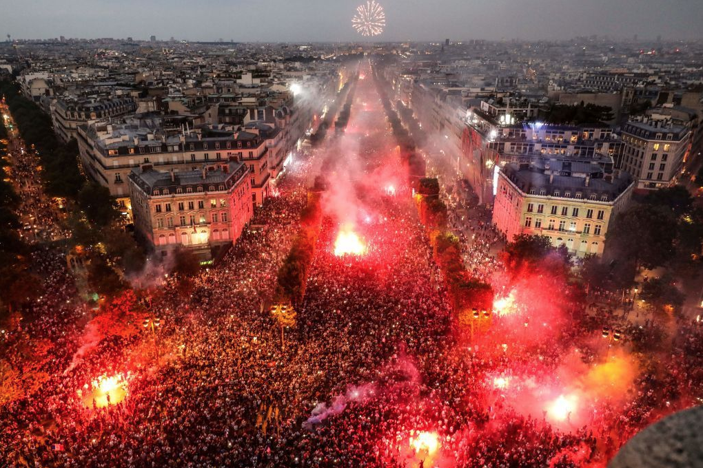 Muertos y heridos en Francia por festejar la victoria del Mundial Rusia 2018