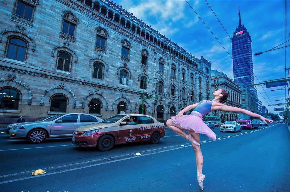 Hay ballet inesperado en calles de la CDMX