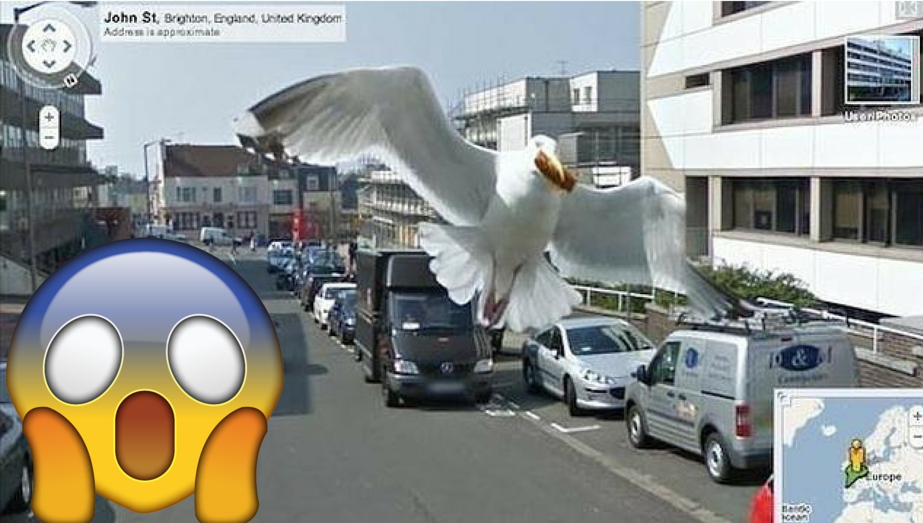 Se viraliza imagen irreverente captada por Google Maps