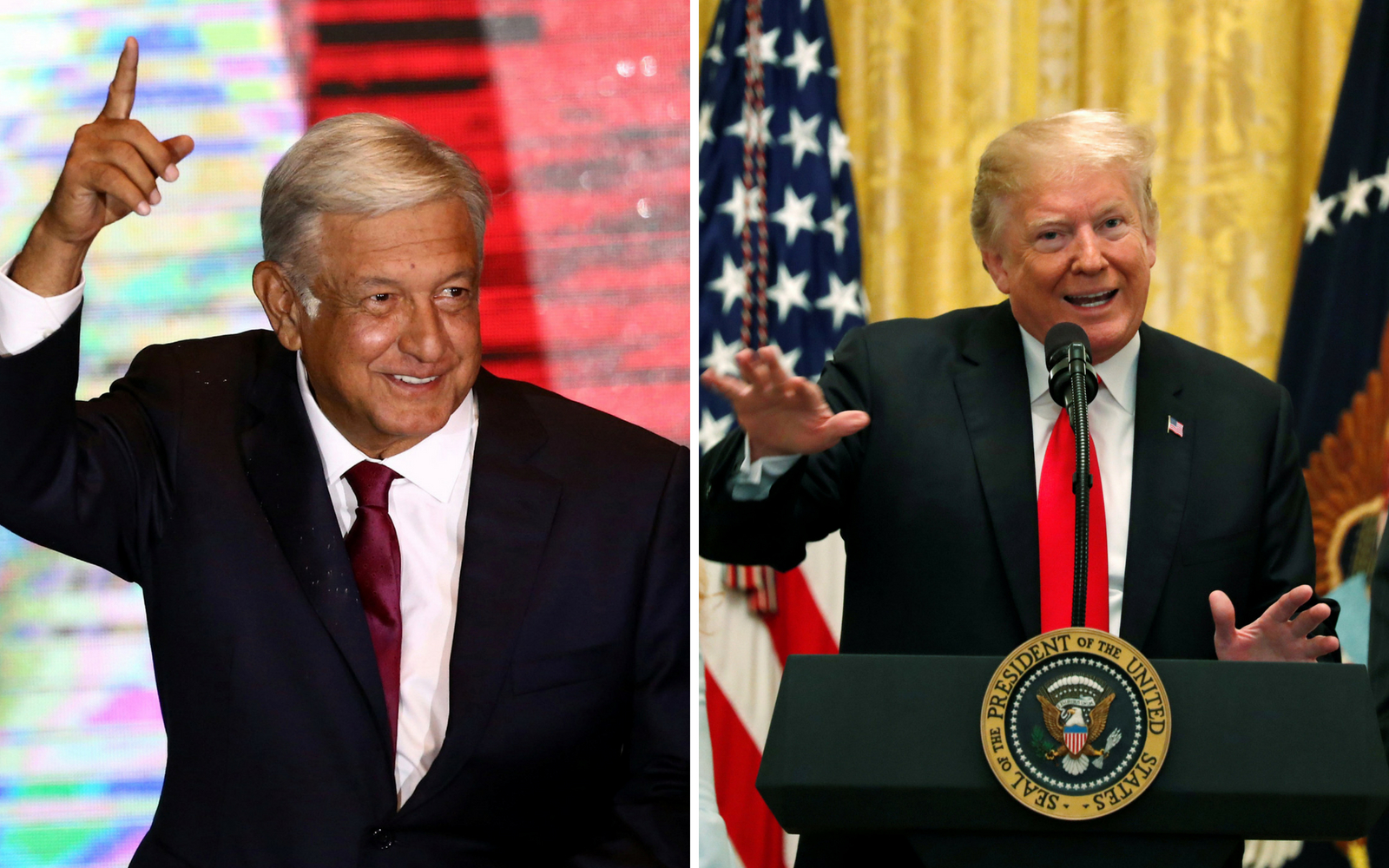 López Obrador y Trump hablan por teléfono