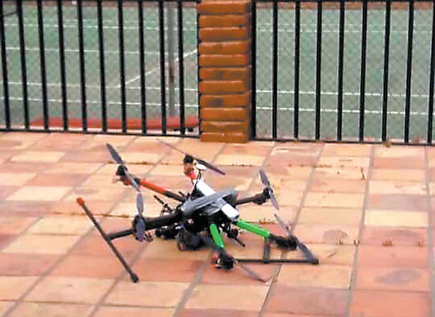 Lanzan dron con granadas a casa de titular de SSP de Baja California