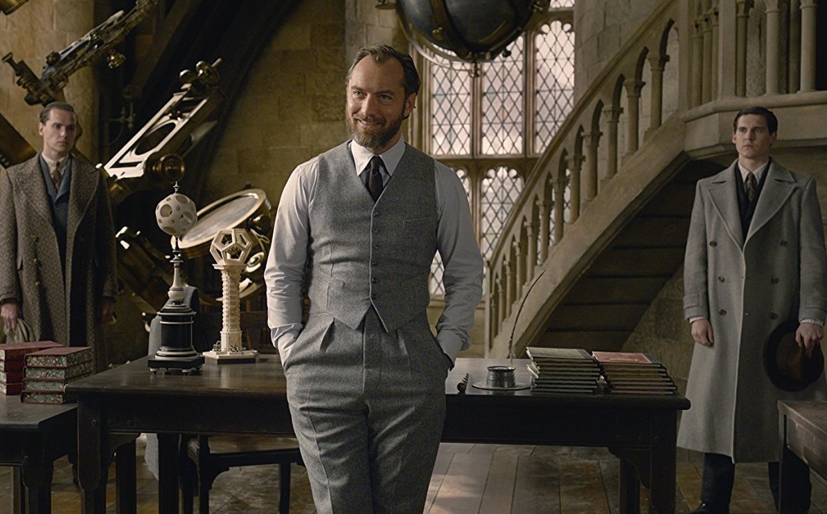 Jude Law responde a la controversia sobre la sexualidad de Dumbledore en Animales Fantásticos 2