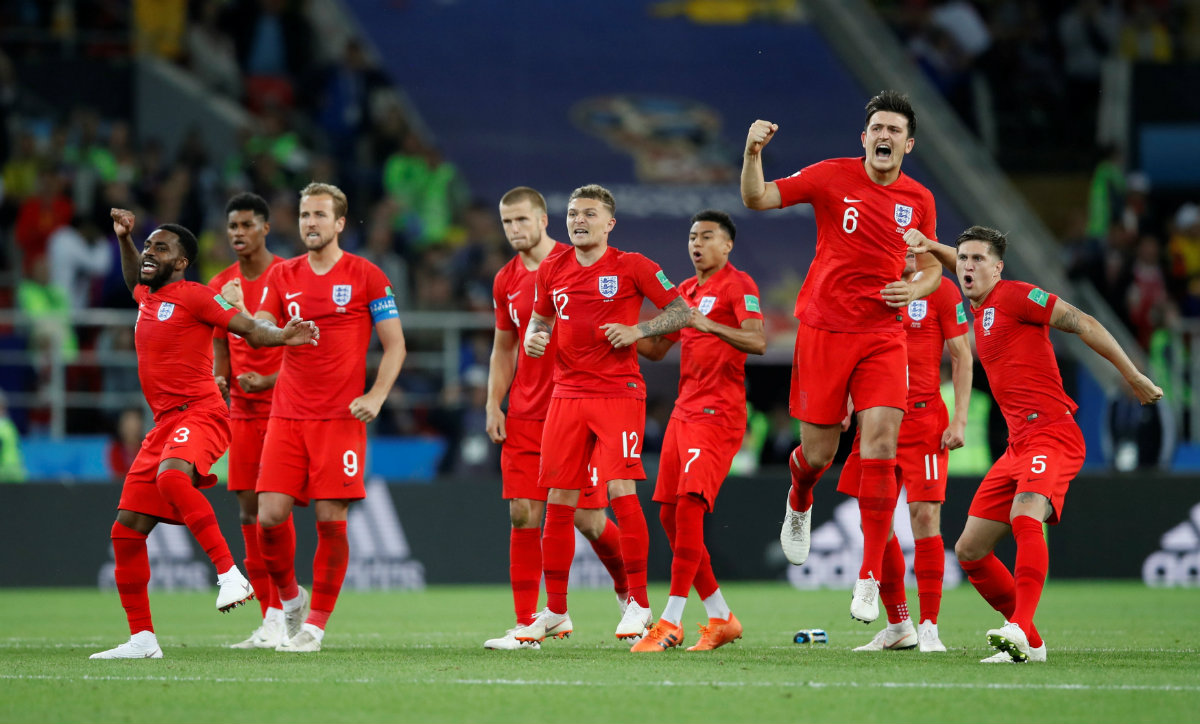 Inglaterra vence a Colombia en penales