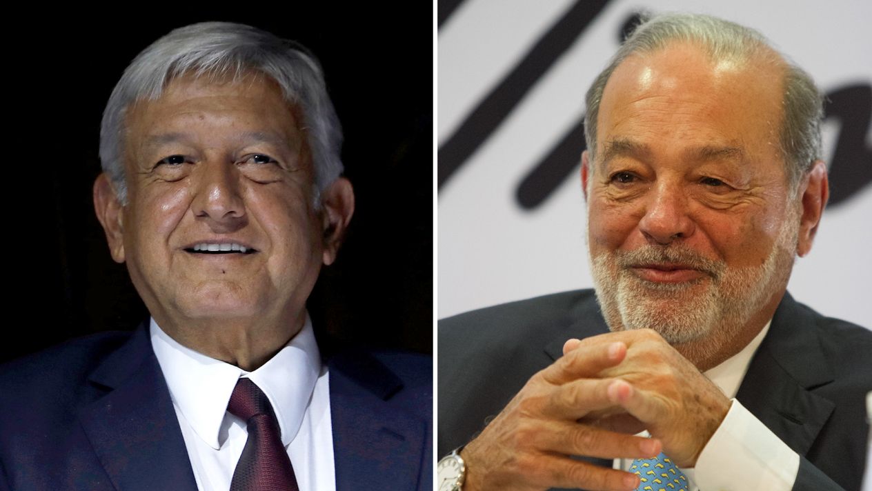 Con carta, Carlos Slim felicita a López Obrador; asegura que seguirá invirtiendo enMéxico