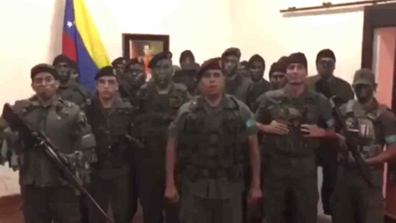 Nueve militares presos por presunto plan de golpe de Estado en Venezuela