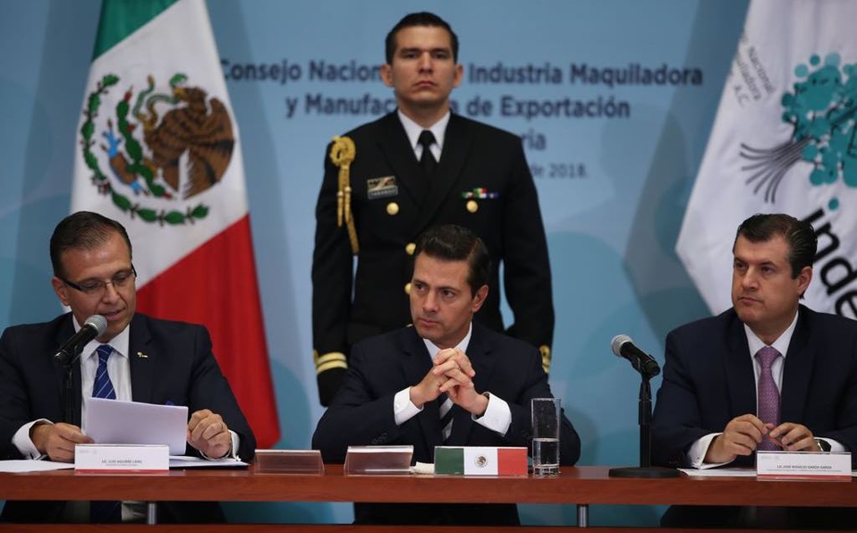 En agosto, posible conclusión en renegociación del TLCAN: Peña Nieto