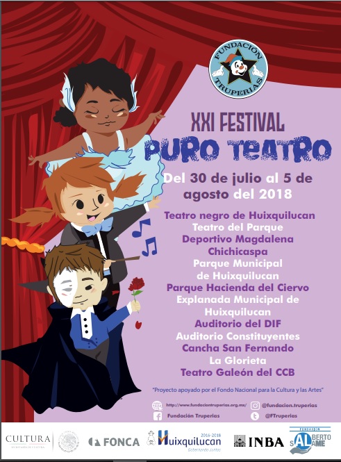 Huixquilucan sede del XXI Festival “Puro Teatro”