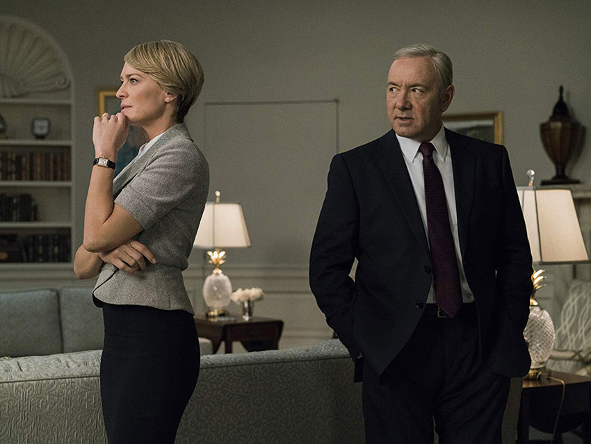 “No conocía al hombre”,  dice Robin Wright sobre Kevin Spacey