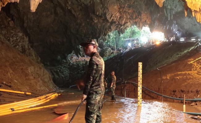 Otros 4 niños han sido rescatados de la cueva de Tailandia