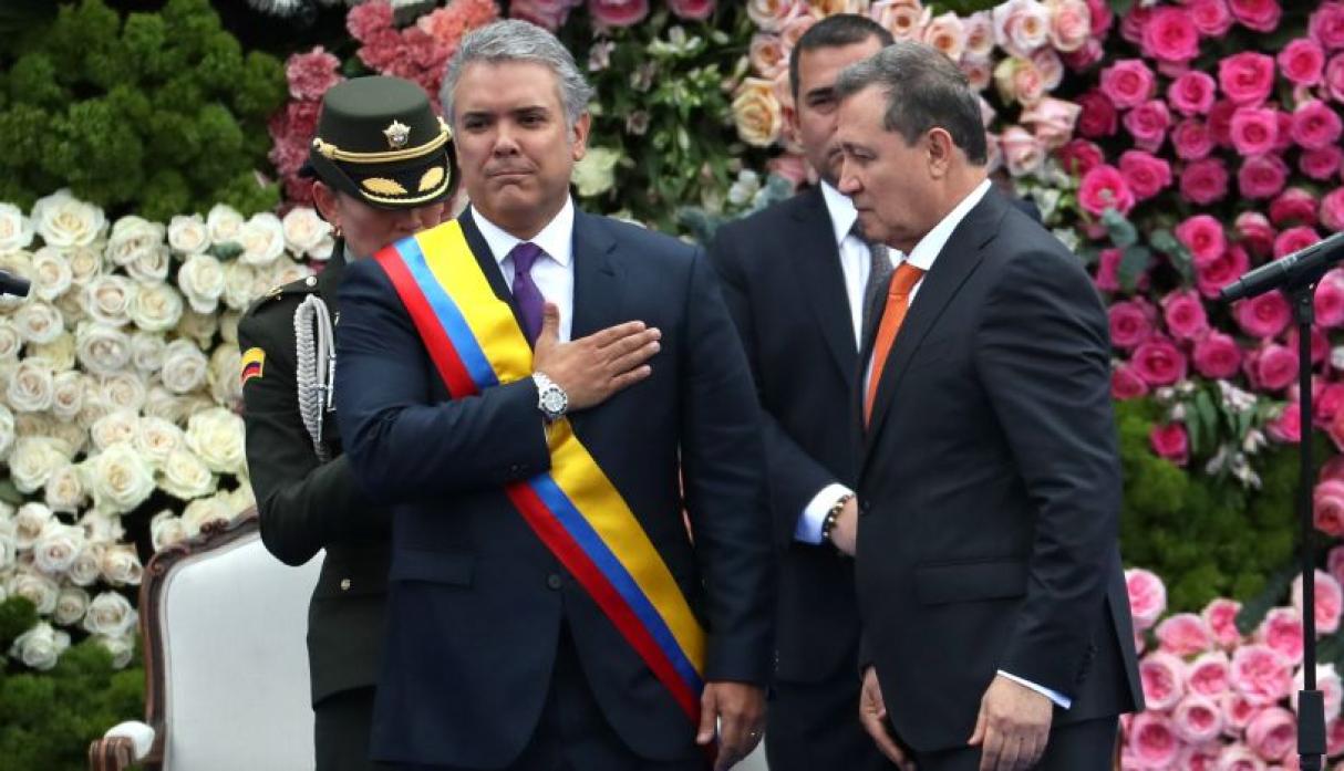 Iván Duque asume la Presidencia de Colombia