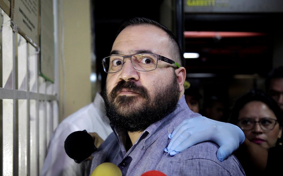 PGR reclasifica delitos contra Javier Duarte; podría enfrentar proceso en libertad