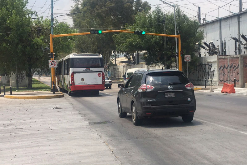 Aumentarán las multas por invadir carril de Mexibús