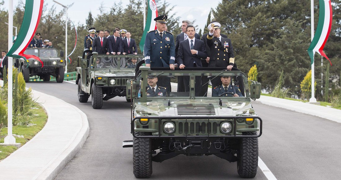Peña Nieto pretende comprar equipo bélico, que incluye 8 misiles, por 41 mdd