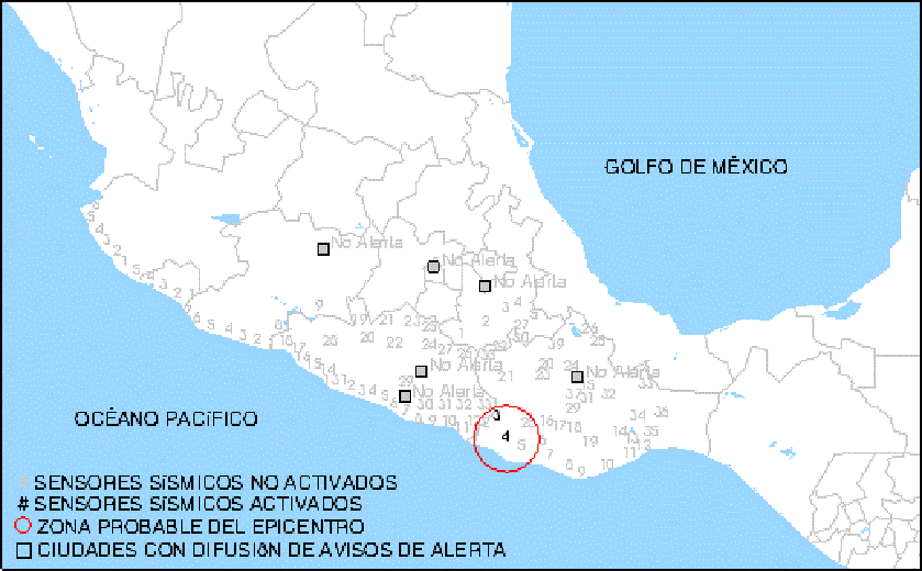 Se registra sismo en Oaxaca