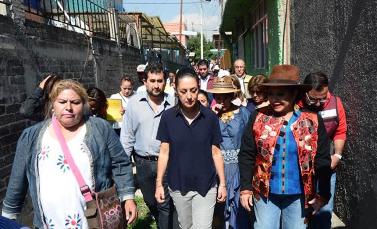 Sheinbaum garantiza reconstrucción de viviendas dignas y seguras