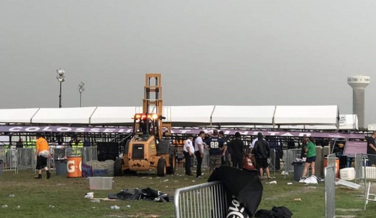 Tormenta en concierto de Backstreet Boys deja 14 heridos