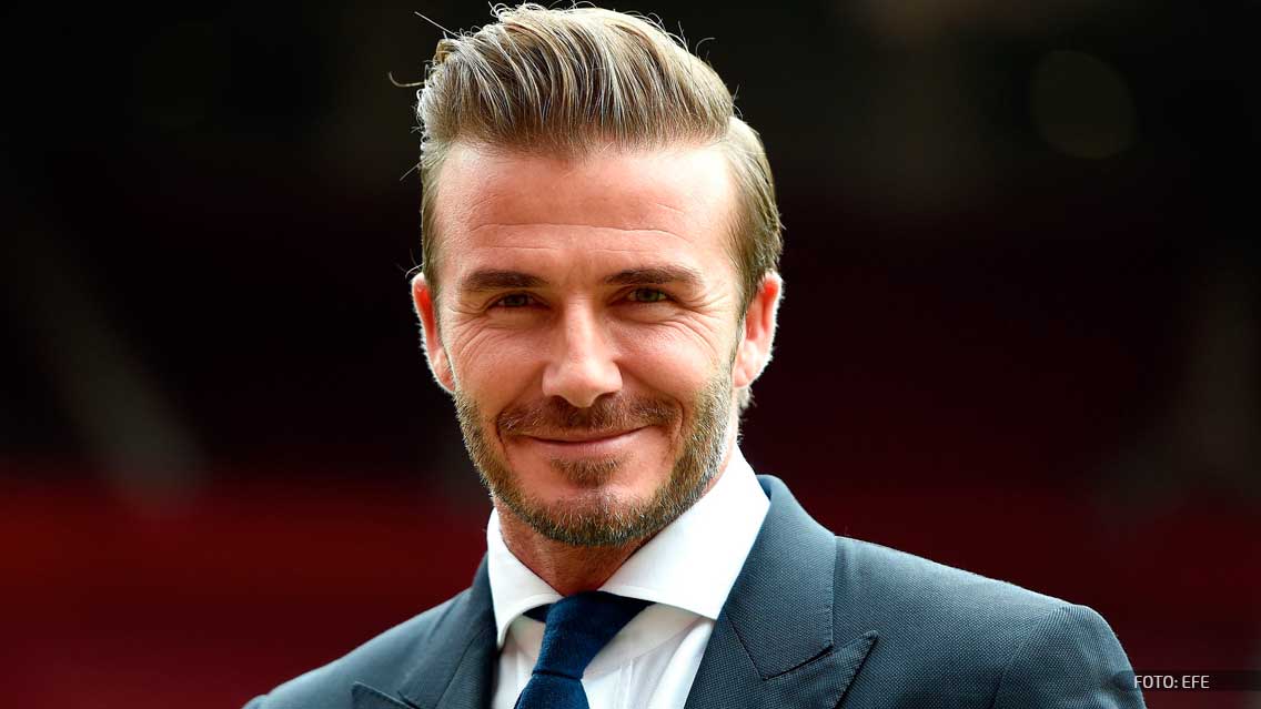 Recibe Beckham premio Presidente de la UEFA  2018