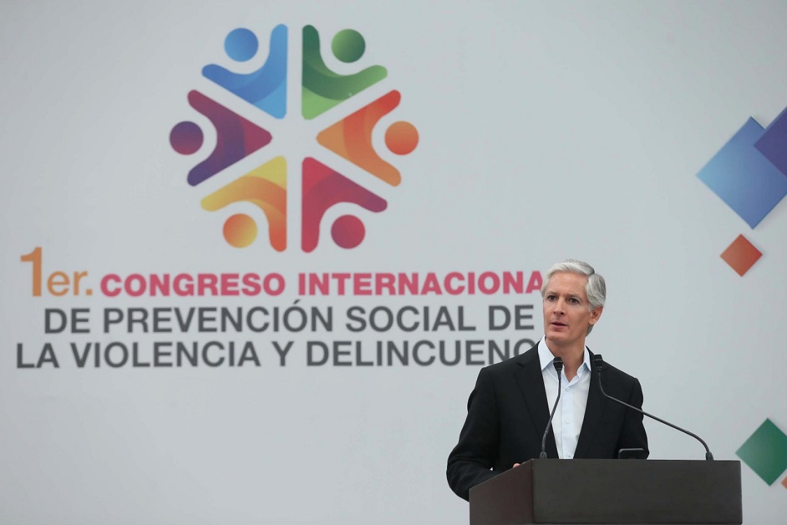 Destaca Del Mazo trabajo conjunto con la sociedad para prevenir el delito y mejorar la seguridad de las familias mexiquenses