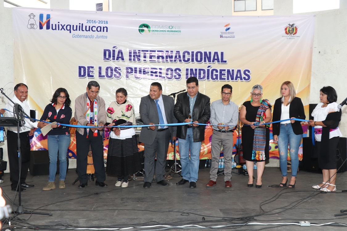 Festeja Huixquilucan Día Internacional de los Pueblos Indígenas
